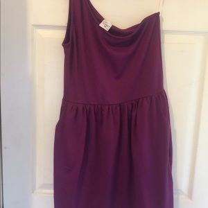 NWOT! Purple off the shoulder dress!💟